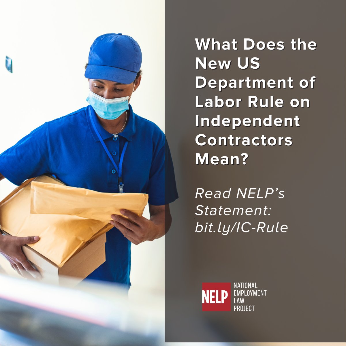 🧵Today, the @USDOL announced how it determines whether a worker is an #independentcontractor or #employee under the Fair Labor Standards Act. The rule adopts the framework which asks: is the worker in business for themselves? Read NELP’s statement here: nelp.org/news-releases/…