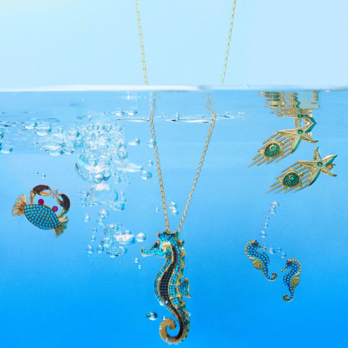 Dive into elegance with Latelita's Under the Sea collection. Uncover a world of aquatic allure and unparalleled charm from the deep blue.

⁠#Latelita #Independentdesigner⁠ ⁠ ⁠
⁠
#Jewellery #Giftsforher #Britishdesigner #Turquoisejewelery #Statementjewelery #Deepseachic

⁠