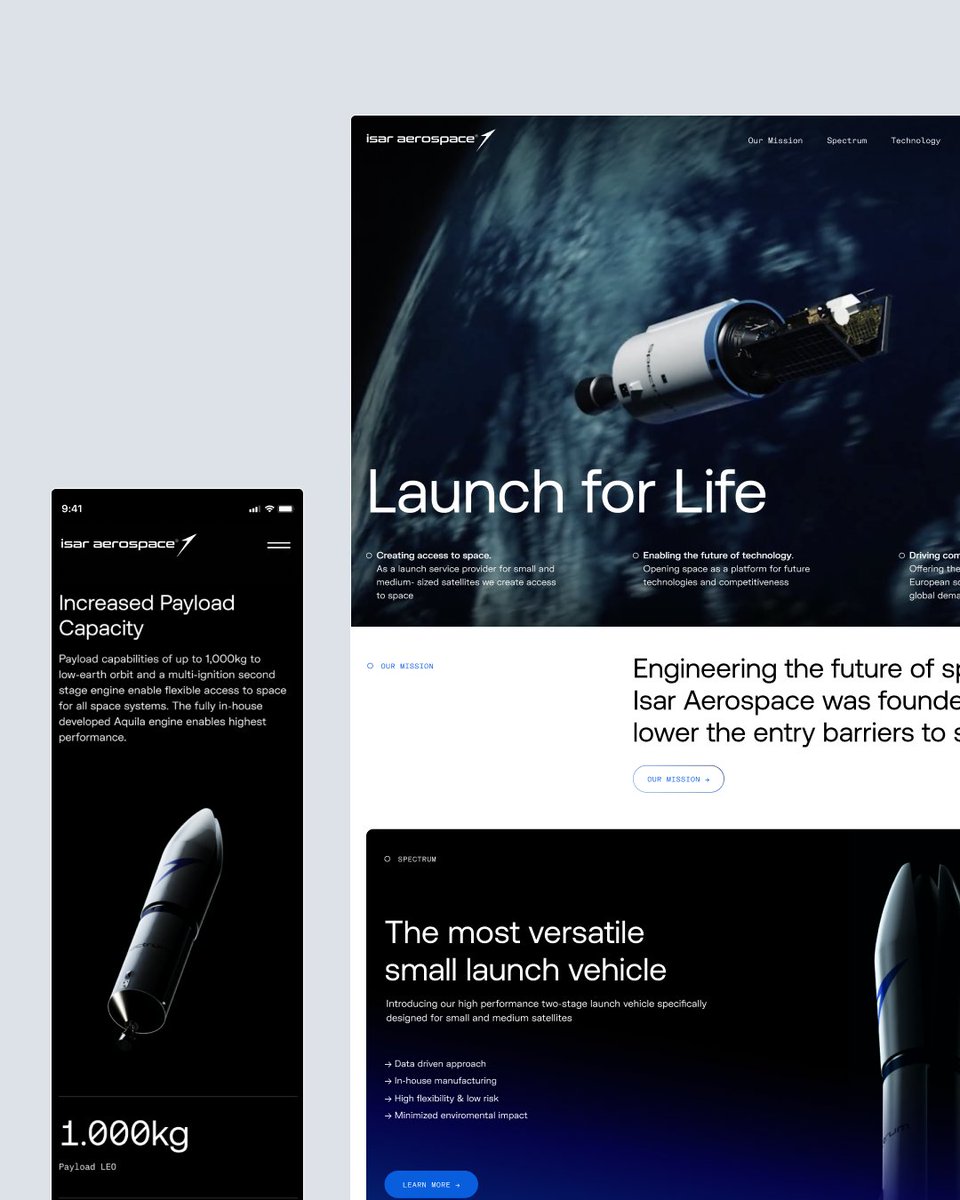 dayy's tweet photo. We are thrilled to share that two of our projects have won at the German Design Awards. 🏆🎉
In the category of Excellent Communications Design Web, Isar Aerospace became winner and Allyz/Allianz Partners received the award in Excellent Communications Design Corporate Identity. https://t.co/mk84uklB7q