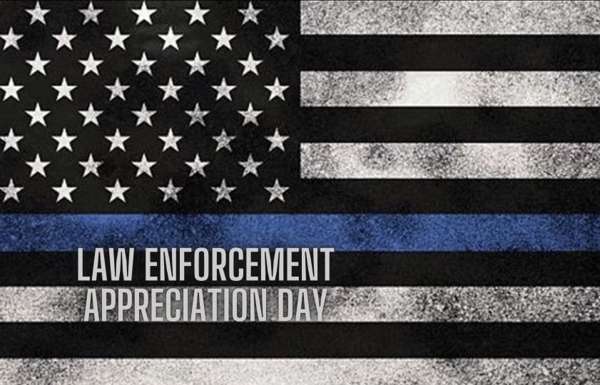 Thank you to the amazing men & women within our agency who continue to dedicate themselves to the service & protection of our community. #NationalLawEnforcementAppreciationDay