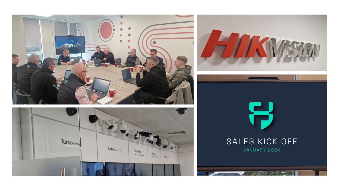 Shout out to the amazing Hikvision HQ in Dublin for hosting our first Sales meeting of 2024! 🙌 👊 Contact your Fortus BDM and book your visit today. #FutureSecure #SeeingIsBelieving