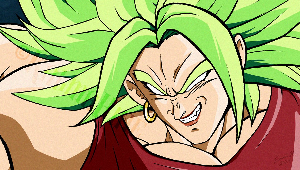 A simple scene redraw with Kale instead of Broly from the original DBZ movies to get myself warmed up! - Emmi 

#Kale #DragonBall #DragonBallZ #DragonBallSuper #Fanart