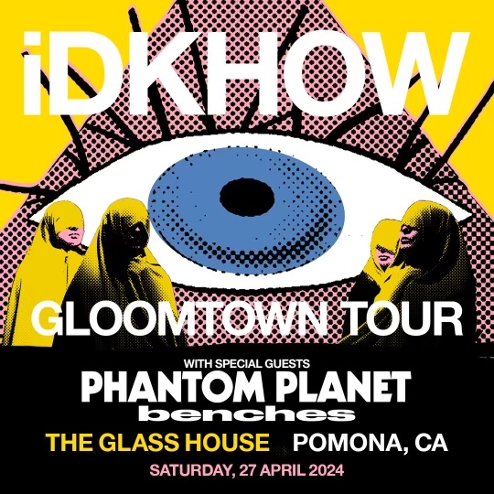 iDKHOW's tweet photo. GLOOM DIVISION is excited to announce that @phantomplanet will be joining us for a night of good fun at The Glass House in Pomona, CA. 

Purchase your tickets at the link before they run out!

https://t.co/dHzzKlUHWy https://t.co/dhLaWVHTpe