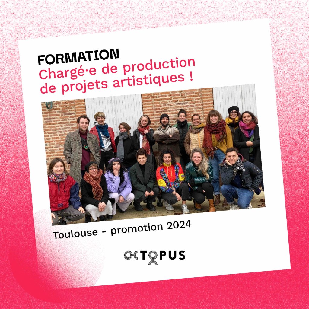 🔴 Formation 📷 Photo de classe
Hier c’était la rentrée pour la promotion 2024 de la formation : Chargé·e de production de projets artistiques !