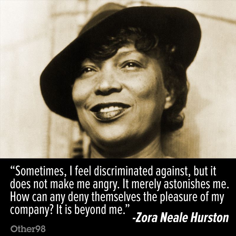We're celebrating the life &amp; legacy of Zora Neale Hurston, the pioneering author, anthropologist, and folklorist. Through her life &amp; legacy, she demonstrated the truth of her famous assertion: "A thing is mighty big when time and distance cannot shrink it." #zoranealehurston