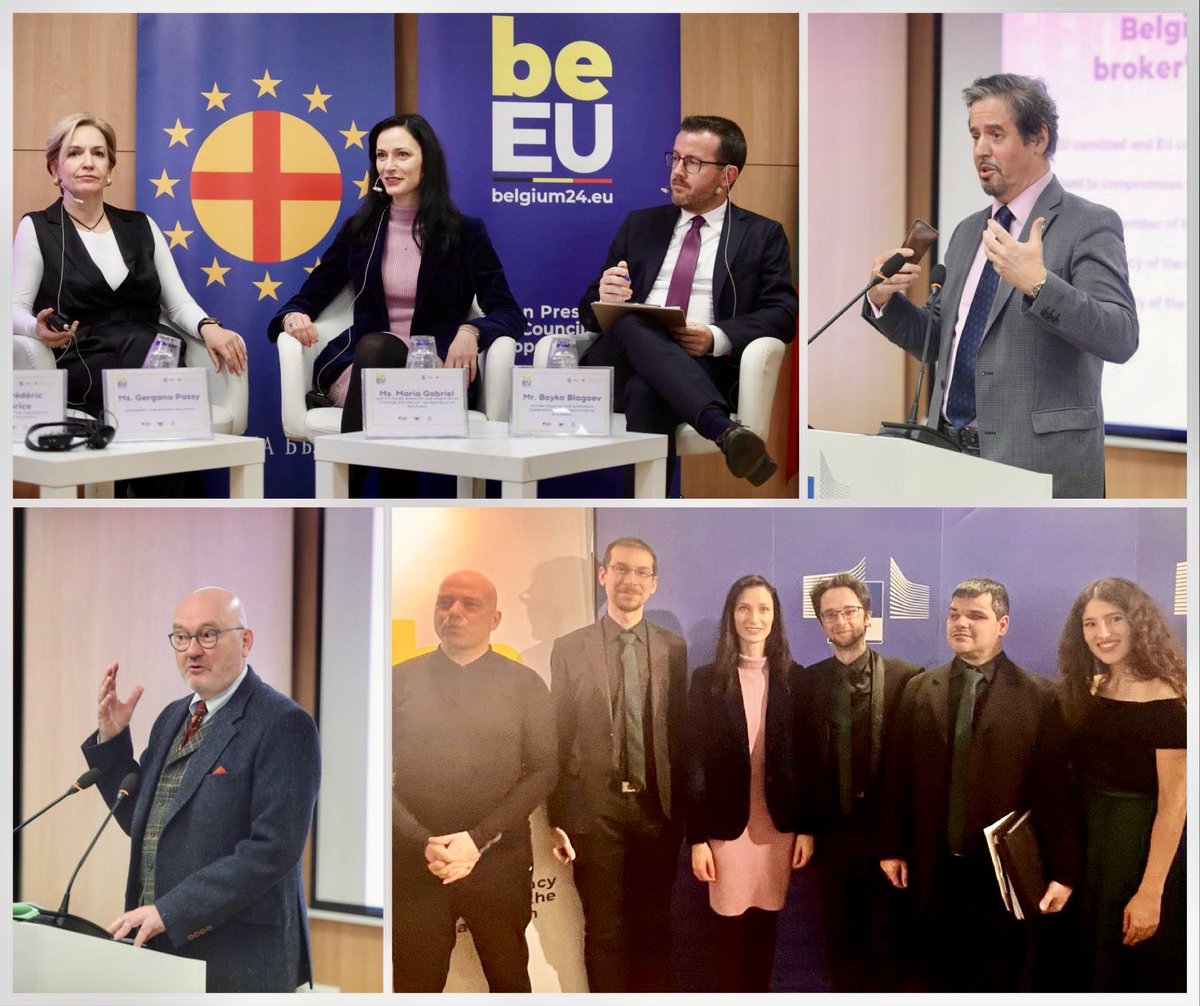 Thank you @PanEuropaBG &🇧🇪embassy for presenting the @EU2024BE priorities 🇧🇬can contribute to the 6️⃣priorities w/responsibility &ambition in🗝areas ➡️rule of law, compet', social &health,🌍transition, global Europe Glad #Schengen remains a priority. Good luck for ⏭ 6 months!