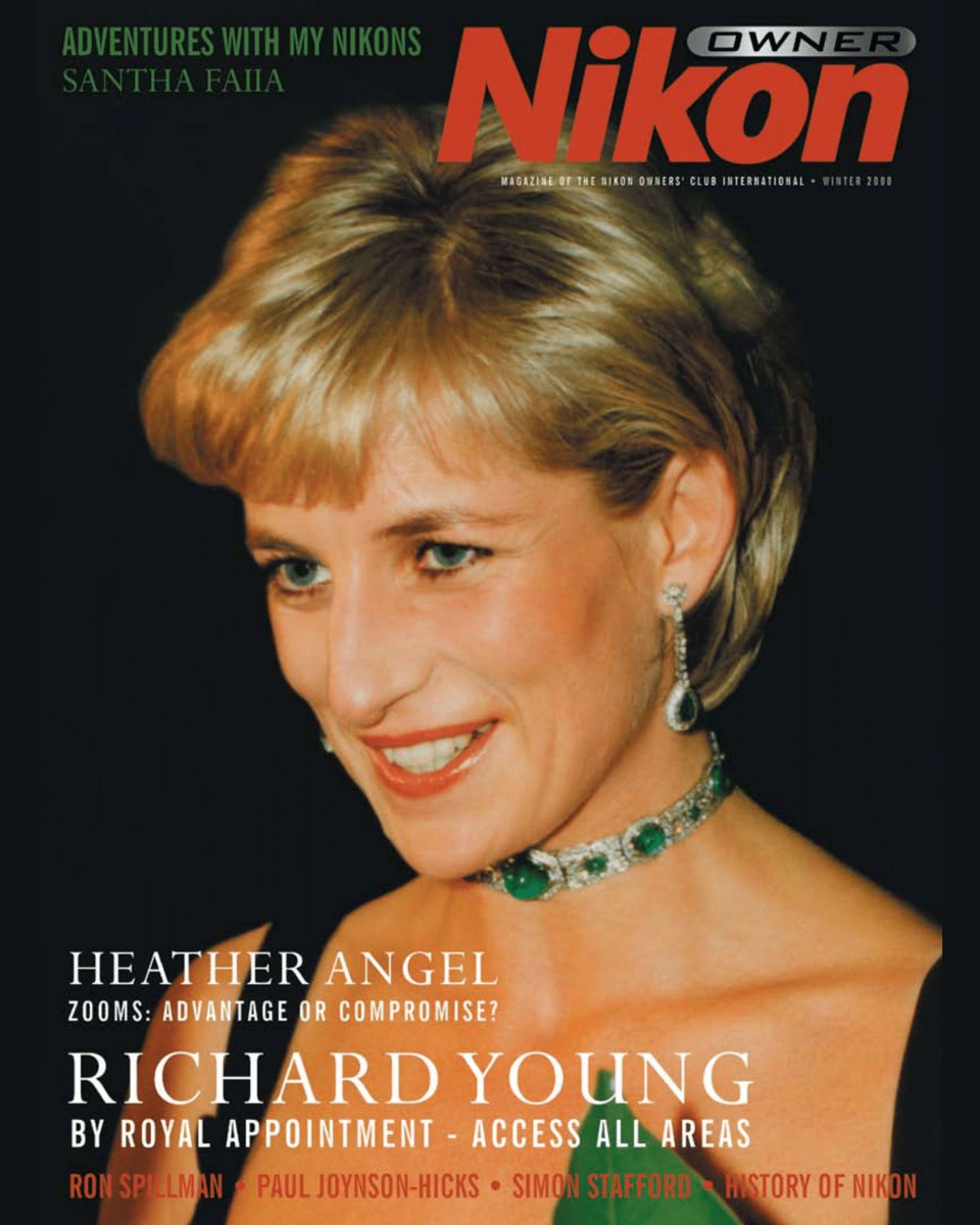 Throwback to our inaugural issue of Nikon Owner magazine from Winter 2000! 📰 Princess Diana graced our cover in an iconic photo captured by the legendary Richard Young. 🌟✨ 24 years of celebrating the artistry and beauty of Nikon photography. 📷 #nikon #nikonowner #photography
