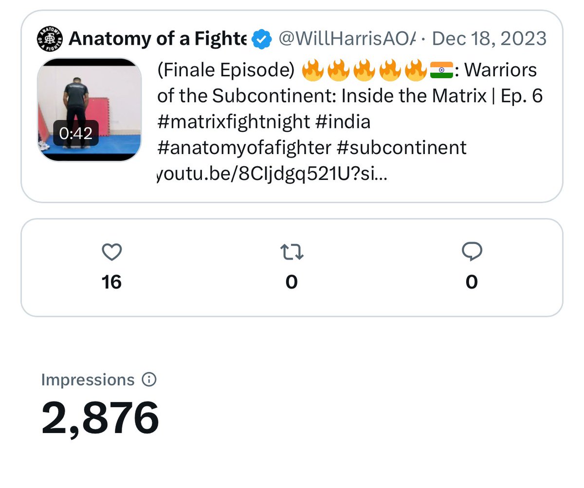 Right here is the sole reason people on here post negative or controversial opinions. If you don’t, no one cares. If a fighter says, I’m donated my time to homeless, golf claps. If it’s about someone wife or kids, MMA community post about it for 3 weeks. Negativity sells.  Sad!