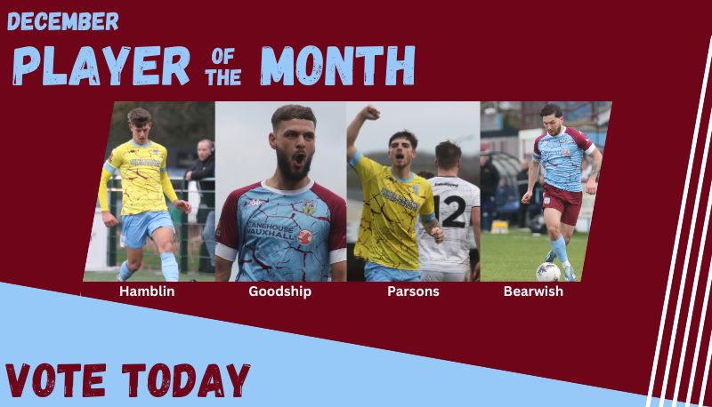 Who is your Terras December Player of the Month?

To vote, follow the link below.

uptheterras.co.uk/2024/01/09/vot…