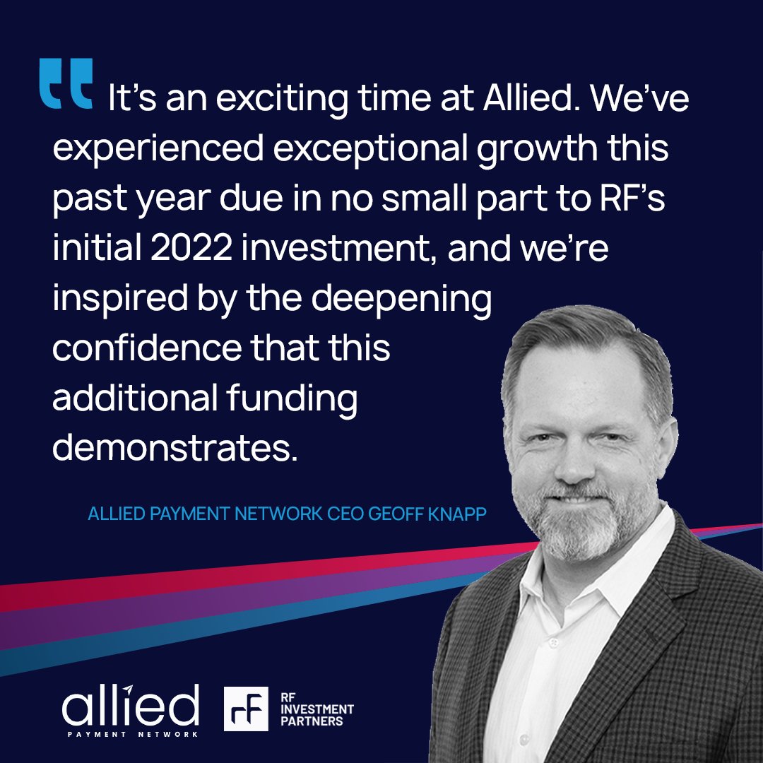 We are thrilled to announce our latest investment from RF Investment Partners that will help support our continued focus on developing the next generation of infrastructure to better serve our current and future clients. Full announcement: hubs.ly/Q02fQmM80