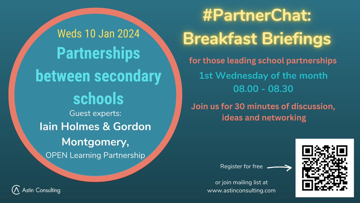 "We need confidence to share what is of real quality but also humility to respect talents of our neighbours &amp; learn from their knowledge whether pupils or teachers." 
Want to establish equitable partnerships like this? Join us tmrw at 8am #PartnerChat
astinconsulting.com/events/partner…