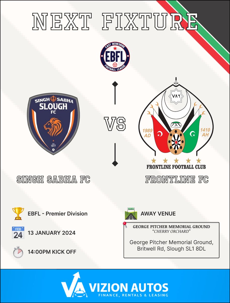 Get ready for another epic clash! The rivalry between the teams is fuelled by a shared football culture ⚽🔥

@EBFL_Official
@SabhaFc
@fiberkshire