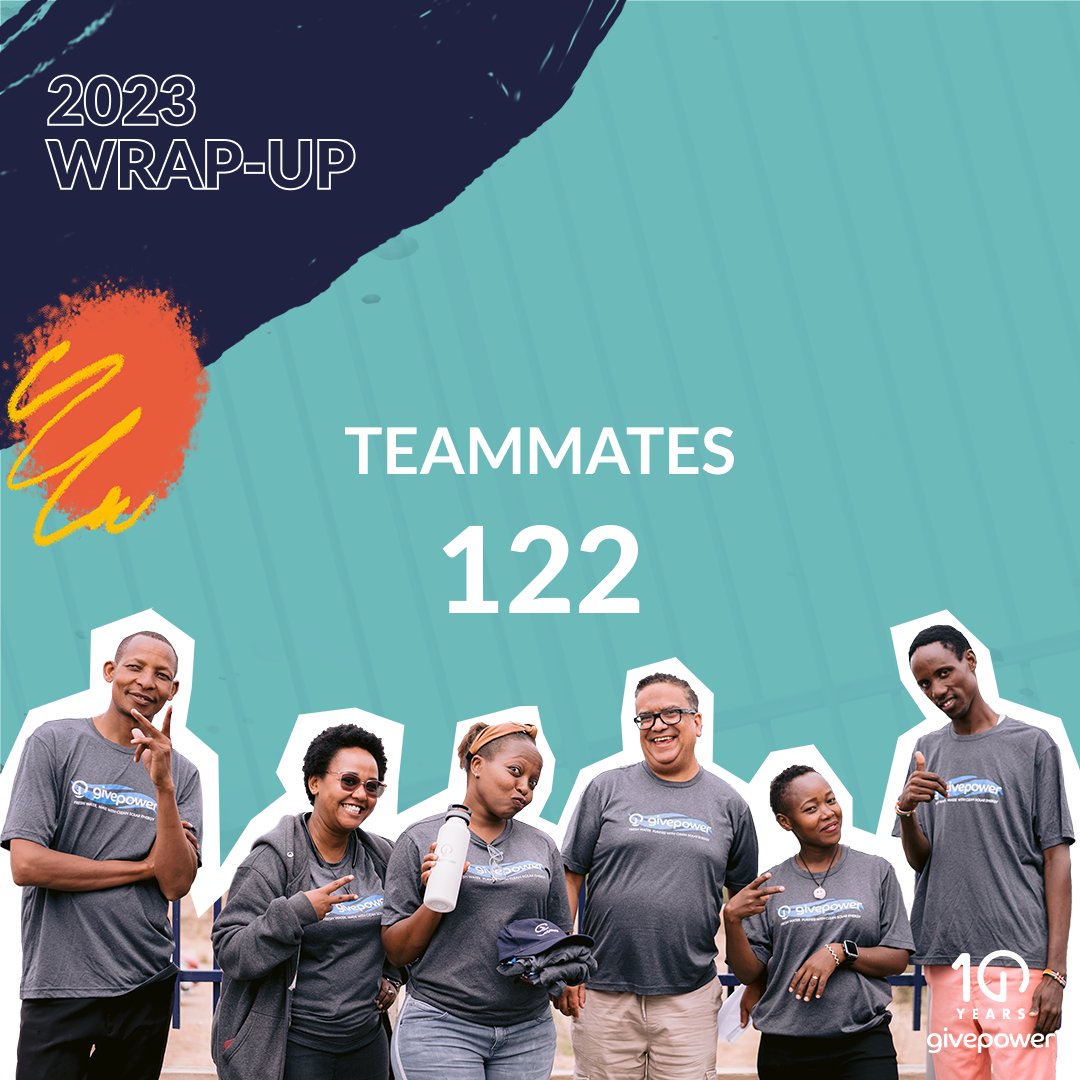 GivePowerFdn's tweet image. Thank you to all, and here’s to making an even bigger impact in 2024!

Donate here: donate.givepower.org/donate-now

#GivePower #CleanWater #NonProfit #2023WrapUp #Solar #SolarWaterFarms #JoinTheCharge