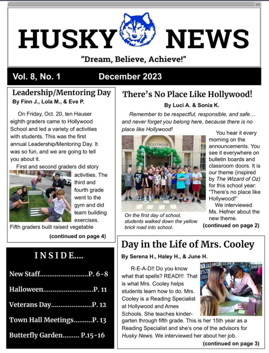 D96Reading's tweet photo. Check out the latest edition of Husky News! https://t.co/3eay4dNx0Y https://t.co/6uZlmp3vby