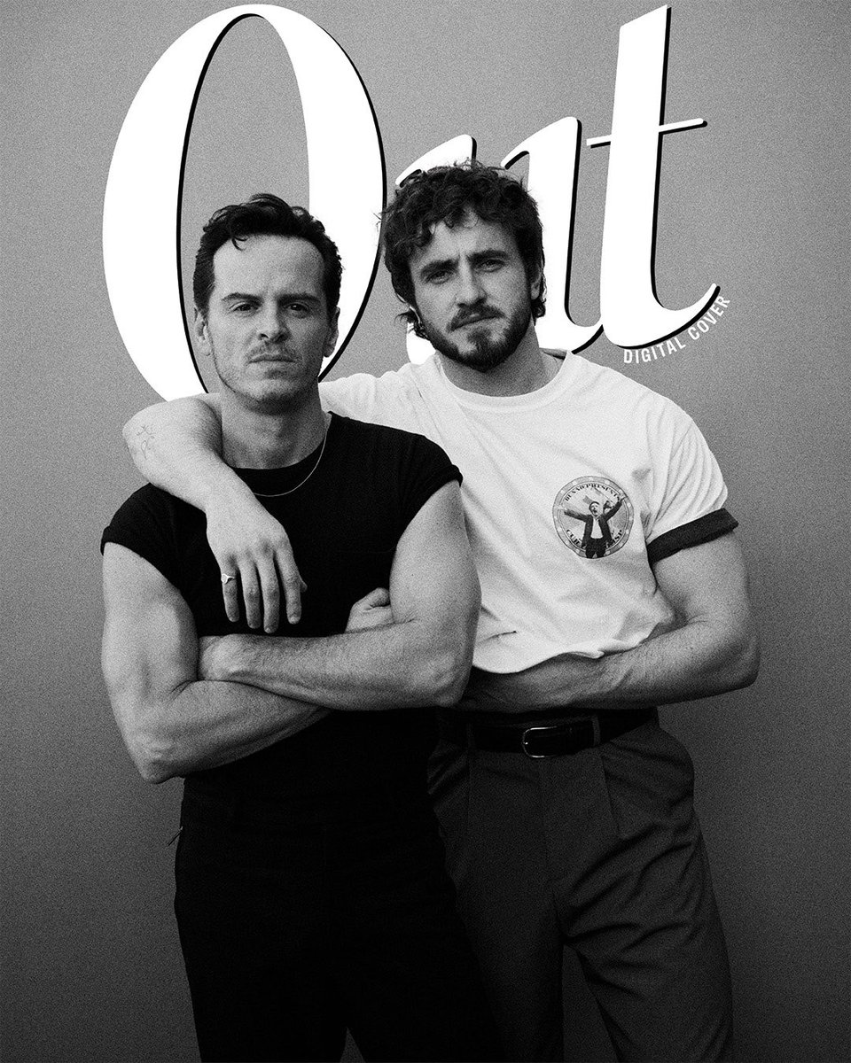FilmUpdates's tweet photo. Andrew Scott and Paul Mescal cover Out Magazine

🔗: https://t.co/GhNUAvzicN https://t.co/VNWI8cFJpx