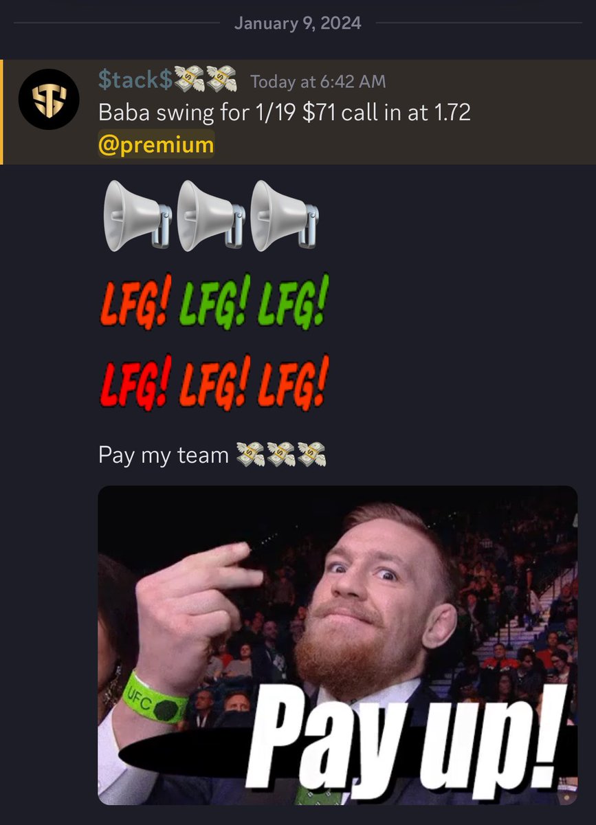 Free alert $spy $baba $nexi