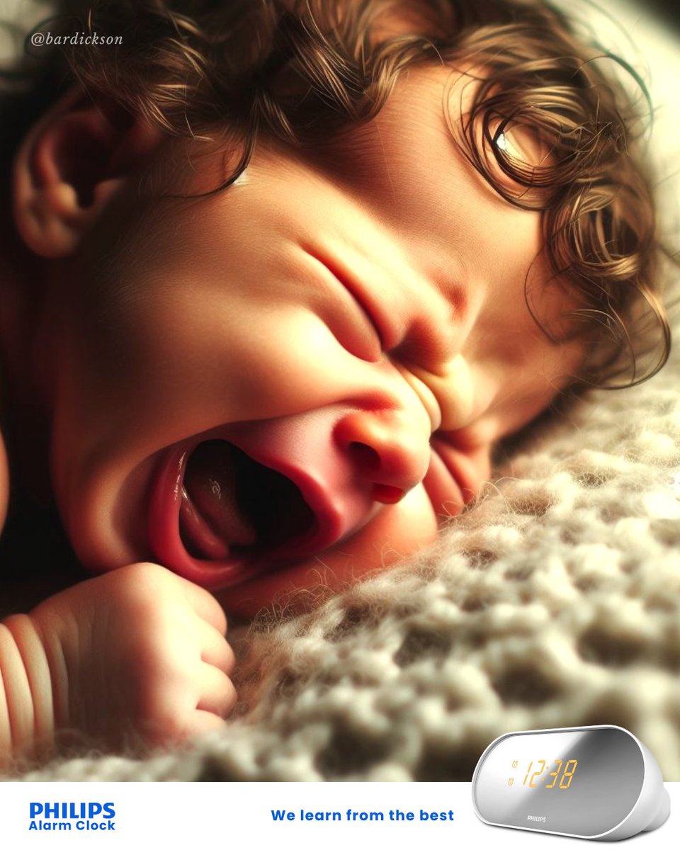 bardickson's tweet image. Great teachers. 👶

@OneMinuteBriefs of the Day: Create posters to advertise #AlarmClocks ⏰