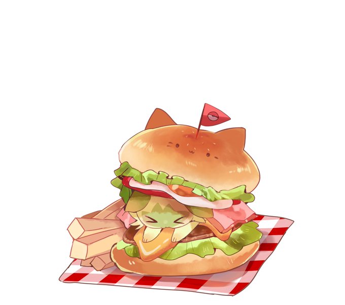 「もぐもぐ サンドイッチ」のTwitter画像/イラスト(新着)