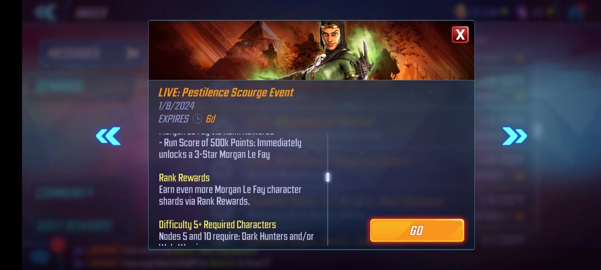 XAnneww's tweet photo. @MarvelStrikeF I thought rank rewards were turned off, but the msg we got says we should expect them?? Pls clarify. Thank you! https://t.co/bm3kt4QvOQ
