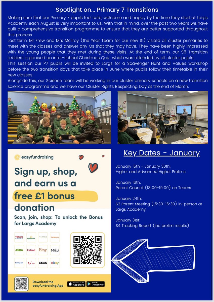 Largs Academy tweet media