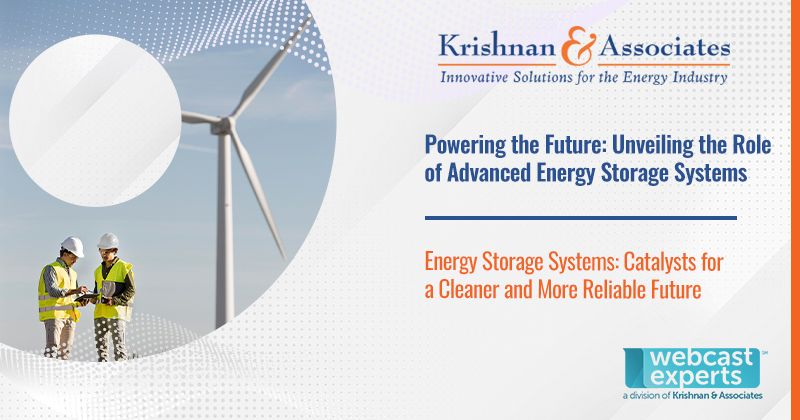 webcastexperts's tweet image. Unlocking a sustainable energy future! Dive into our blog on Advanced Energy Storage Systems, where we explore their pivotal role in the #energytransition. From #gridreliability to addressing challenges, we&apos;re paving the way to a greener tomorrow.  krishnaninc.com/empowering-the…