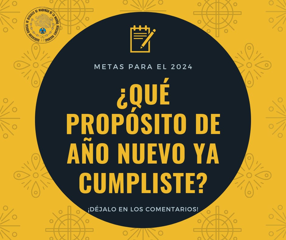 ¡Hey! No olvides tus propósitos para este nuevo año. ¿Ya cumpliste alguno? Cuéntanos en los comentarios.
.
Llámanos al 229932-28-07 / 229932-87-37 o escríbenos hoy al 2299585759.
.
#asommmn #asociacionsindical #oficialdemaquinas #marinamercante #marinomercante #veracruzmercante