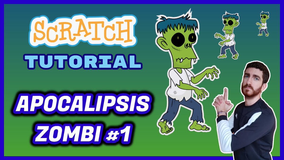 primaria_el's tweet photo. Cómo hacer un JUEGO de APOCALIPSIS ZOMBI en @scratch.
🔗 TUTORIAL: https://t.co/KTytcxdTa4
#Scratch https://t.co/1MYXoUkidO