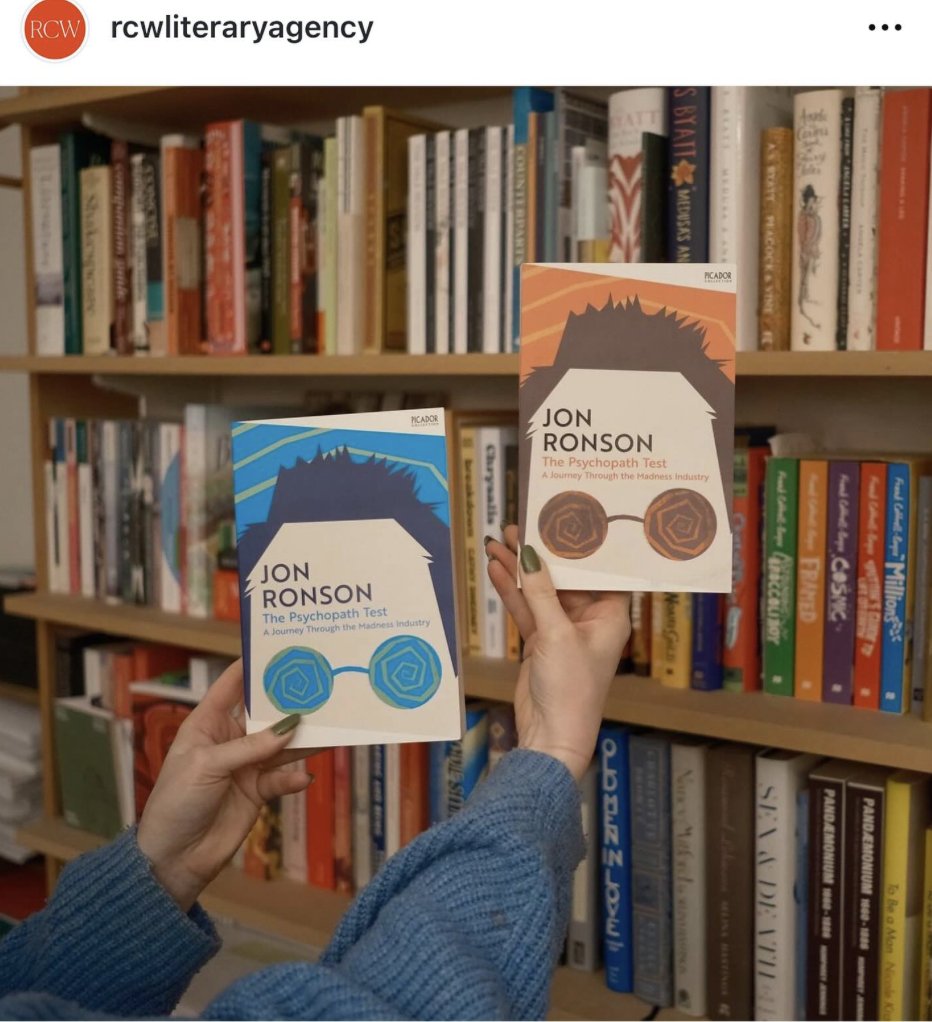 Not only has EVERY NEW episode of Things Fell Apart now appeared in your podcast feeds, but beautiful new @picadorbooks editions of The Psychopath Test have arrived too, with a new preface. What a golden day for Ronson content.