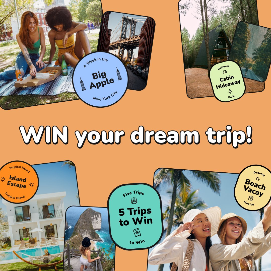 !Giveaway Alert! Five lucky winners will have the chance to win $4000 to put towards their dream vacation. Download the Steller App and tell us where you'd like to go – click on the link below to enter! #TripsBySteller gleam.io/zlbm0/trips-by…