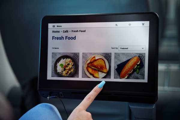 Order food and drink from the comfort of your own seat? 🥪 🍷 Yes, please! 👍 We’re thrilled to be the first airline in Europe to join with @PanasonicAero and launch Panasonic's Marketplace, now allowing customers to order in-flight food and beverages through the seat back…