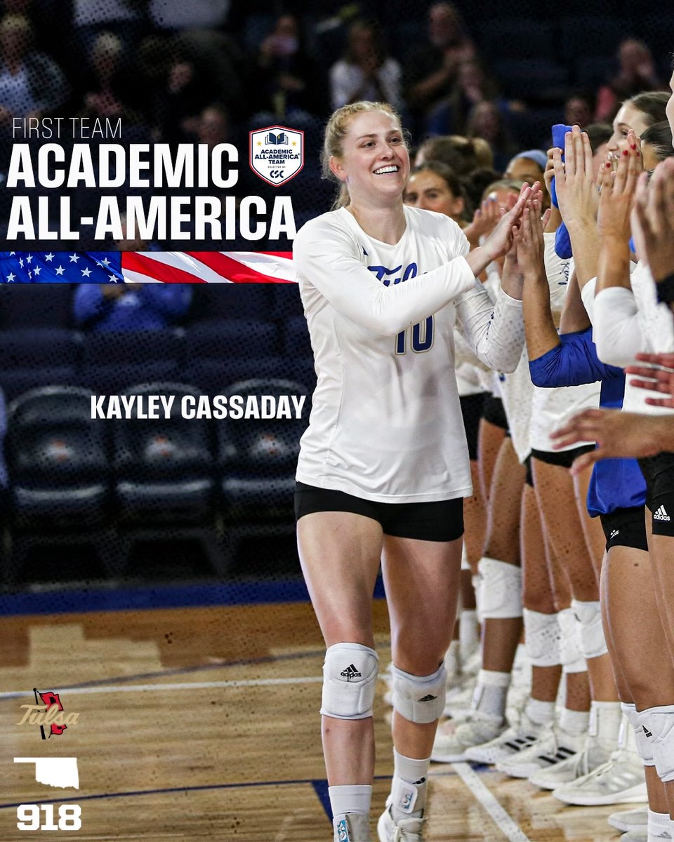 An academic weapon ✏️

Congratulations to Kayley Cassaday on being the first Hurricane to achieve FIRST TEAM Academic All-America honors! 🇺🇸

📰 bit.ly/3RM2rpQ

#ReignCane 👑🌀
