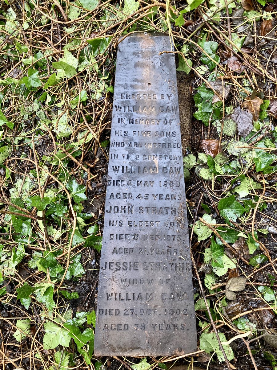 DalryCemetery's tweet image. William Caw, Master Joiner &amp;amp; Carpenter, was one of the founding members of St Cuthbert’s Cooperative in 1859 - what is now Scotmid. He’s the fourth founder we’ve found at Dalry so far! 🛒🪦🌳