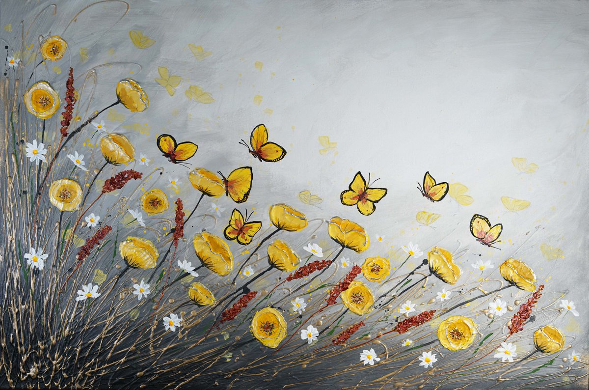 DaggArtist's tweet photo. "Dancing Butterflies in a Field of Flowers"
#FineArt #ArtistsOfTwitter #ArtOfTheDay #ContemporaryArt #dailyart https://t.co/JEWK60ONxZ
