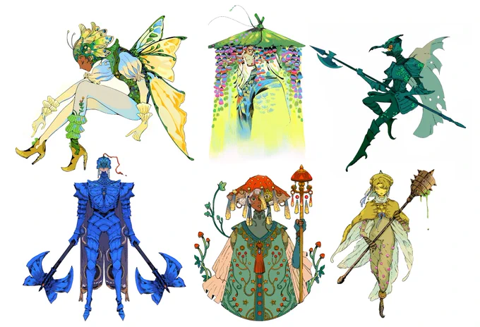 Hi #PortfolioDay ! I'm Ibon, an illustrator/ character concept artist inspired by nature. Open for remote work! :) 