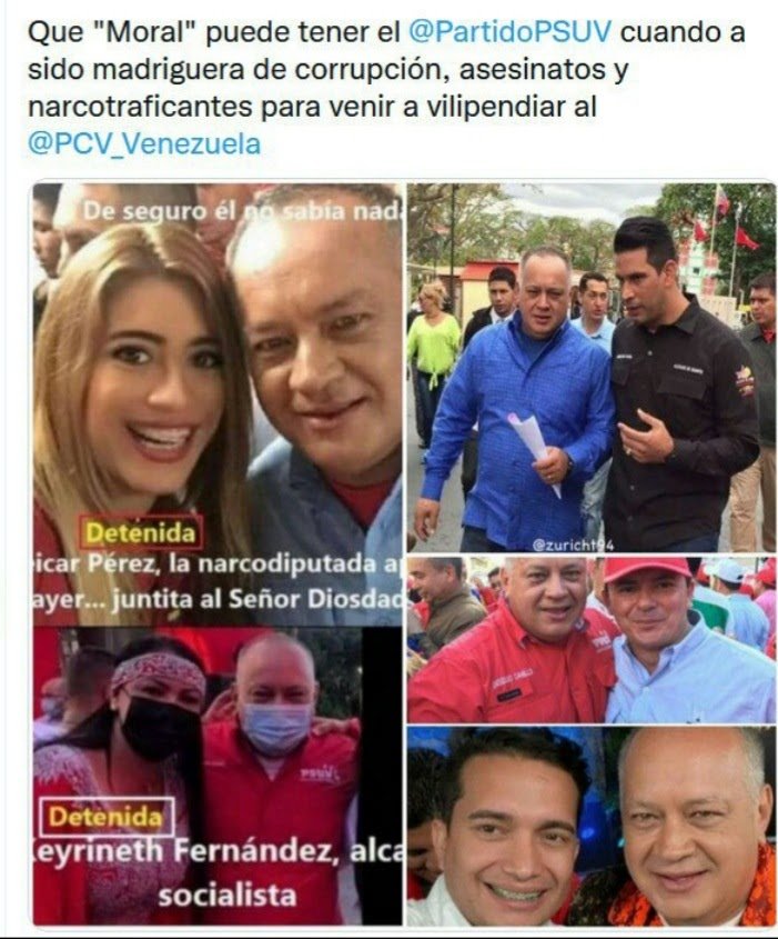 alirio1504's tweet photo. Disculpeme hermano ese partido no es ni la sombra de lo que fue cuando el #Cmdtte entre más lejos estemos de ese #NidoDeAlacranes mucho mejor!! https://t.co/XRjogAqHug