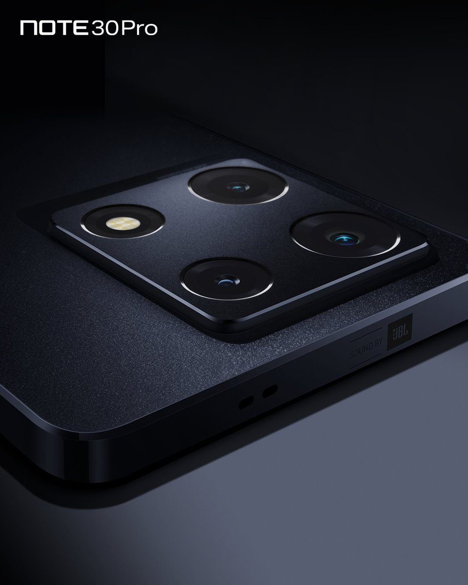 InfinixMobileTZ's tweet image. Nguvu kubwa na  #NOTE30Pro yenye sifa kubwa kama 📸108MP Master Triple Camera + 32MP Selfie Camera, 🗂256GB+16GB Storage, 📱6,67" 1Bilion True Colours AMOLED Display+120Hz refresh rates, 🔋5000mAh yenye 68W + 15W Wireless Fast Charge na 🎮MediaTek Helio G99 Gaming processor.