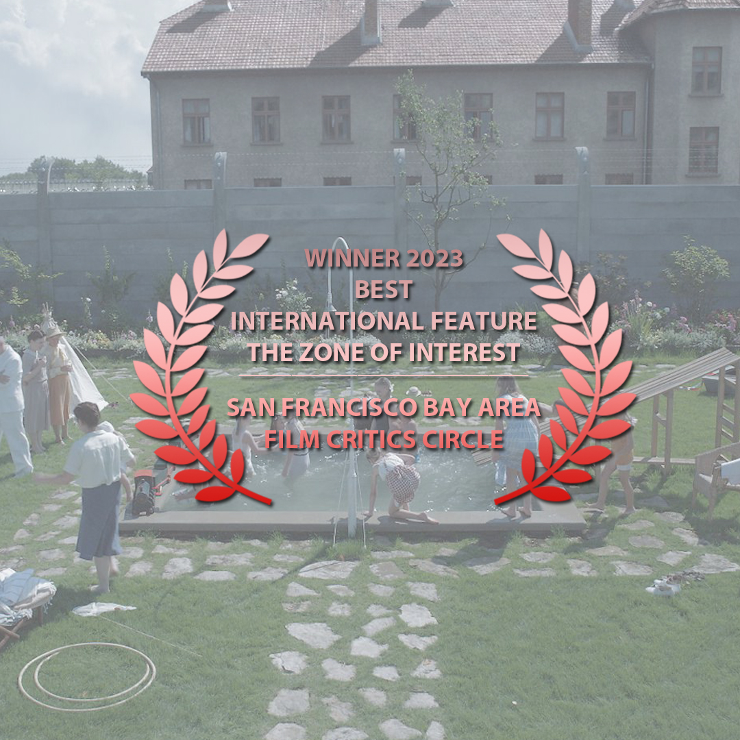 The #SFBAFCC 2023 winner for Best International Feature Film is The Zone of Interest