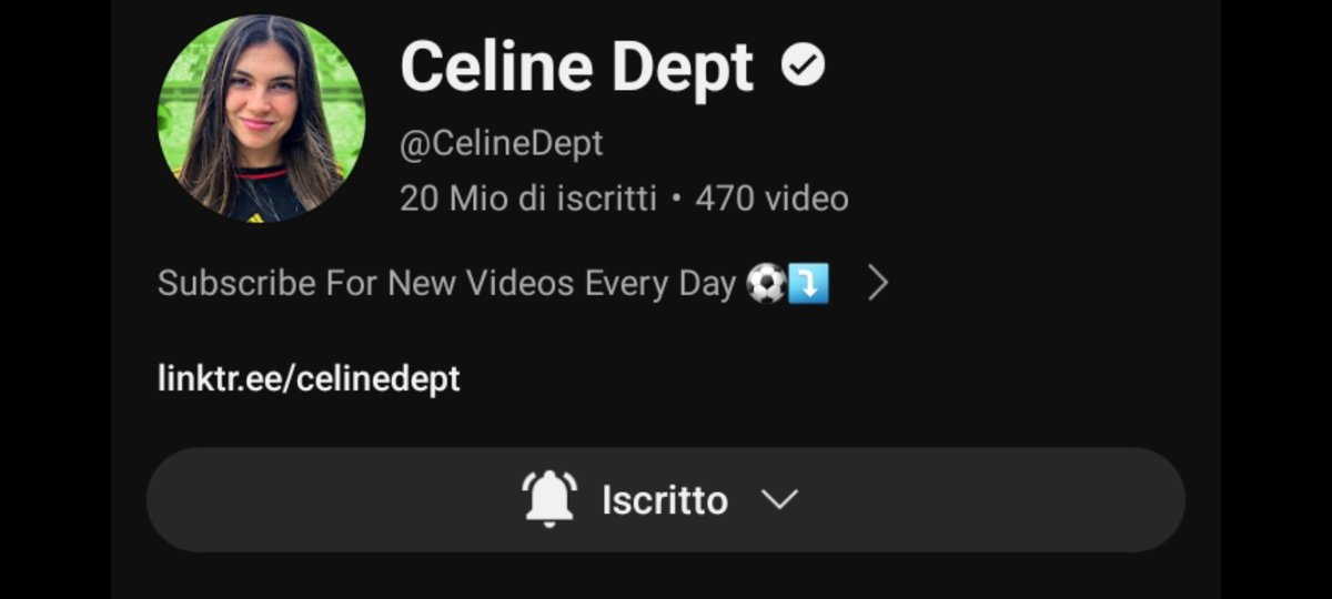 VillainOfTikTok's tweet photo. 20 million subscribers in 8 months.
Congratulations 👏🏻🎉🇧🇪
#celinedept #20milion #20mln #8months https://t.co/t1zCcf4QlN