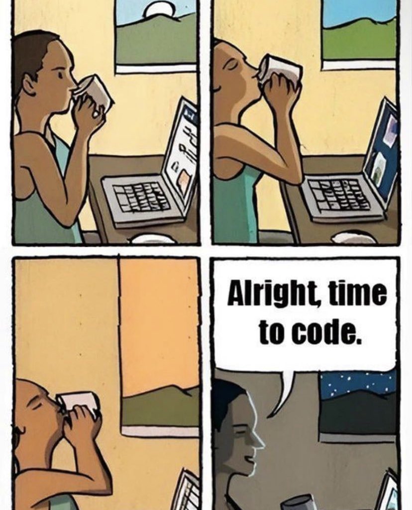 MelkeyDev's tweet photo. Shoutout to the night owl coders 🦉 https://t.co/XOotj3WIqv