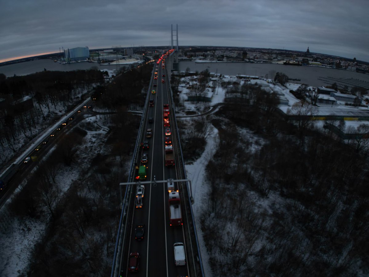 08.01.2024 #Rügenbrücke und -damm #AmpelMussWeg #nogreatreset 🇩🇪🇩🇪🇩🇪