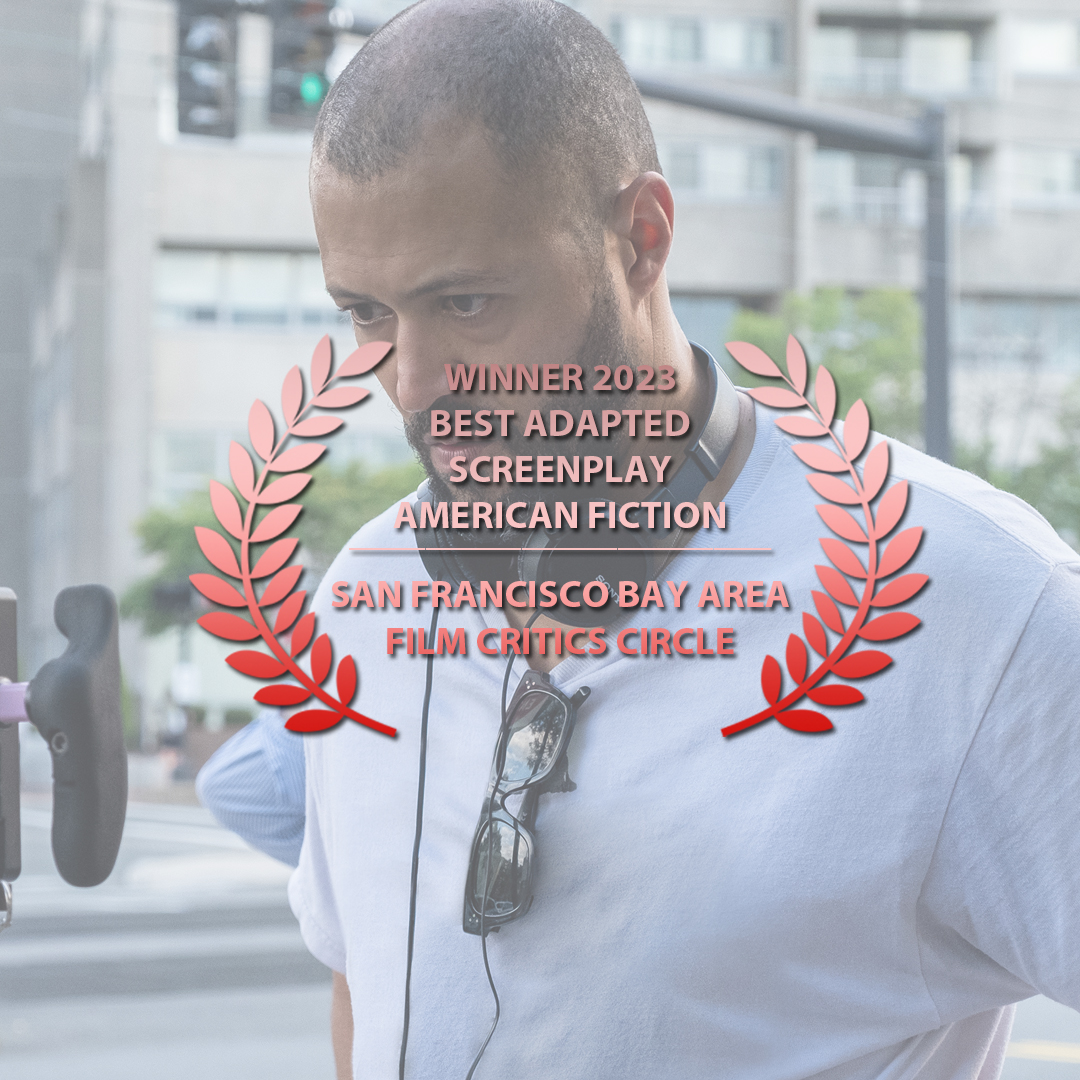 The #SFBAFCC 2023 winner for Best Adapted Screenplay is Cord Jefferson for American Fiction