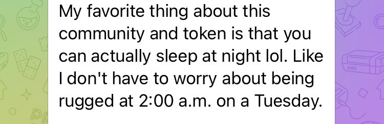Just a screenshot of a message I saw this morning in the $PINE community chat…what other Sol coins can say this

<a href="/PineOnSol/">$Pine-Sol</a> 

Linktr.ee/pineonsol