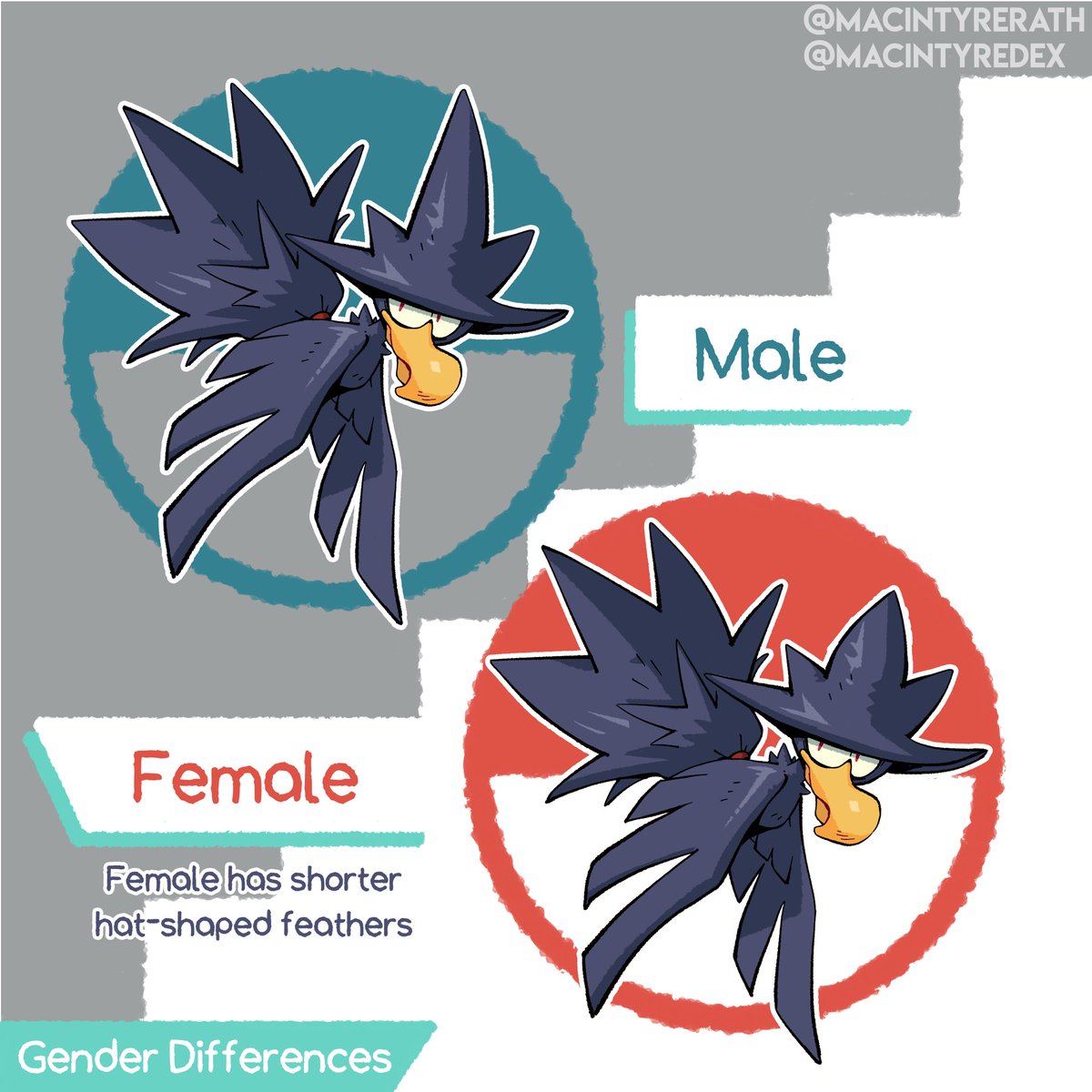 MacintyreDex's tweet photo. New Pokédex entry added!

No. 198 Murkrow https://t.co/T8zwHqDZJw