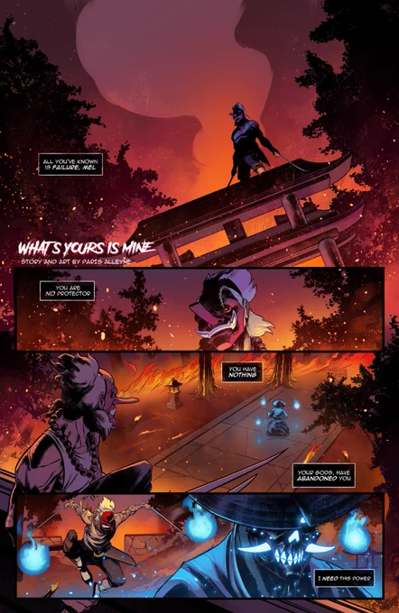 Hey #PortfolioDay! I'm Paris Alleyne, a Black Canadian comic book illustrator. I've worked on covers and interiors for DC, Marvel, BOOM! and Image! 