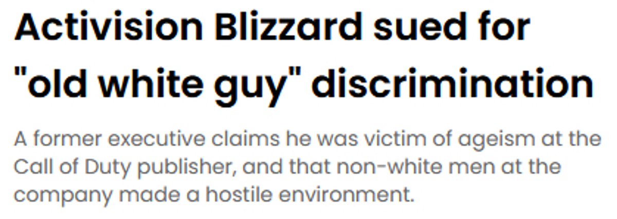 bl00dberri's tweet photo. "the non-white men at the company made a hostile environment" is the most fucked up sentence I've read in a while.

https://t.co/7kZdfBHG22 https://t.co/UGbOnmWXvJ