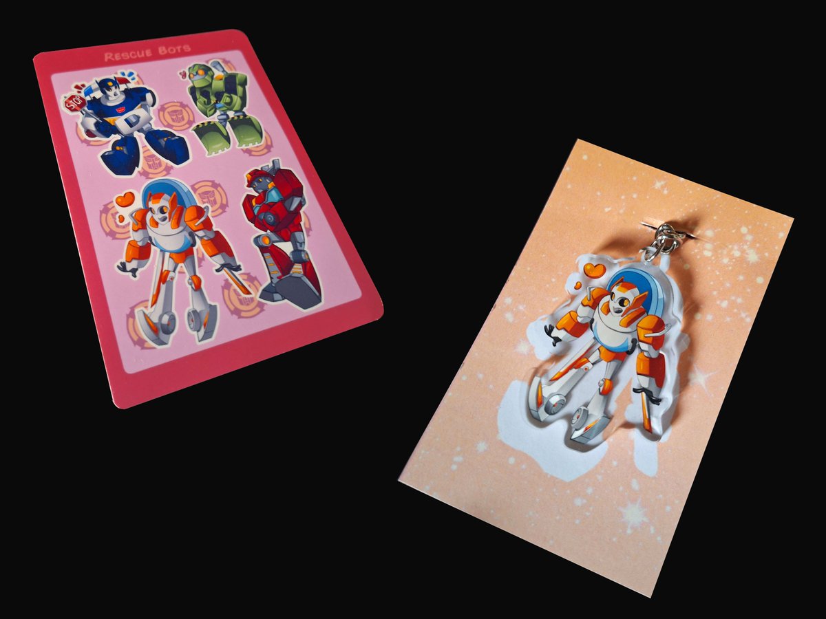 LyricaBelachium's tweet photo. Hey everyone! I finally have my rescue bot merch bundle ready! If you're interested check out my shop : https://t.co/nc83vvro7P
Reshares are appreciated! I hope you like them!
#rescuebots #transformers #cute #stationary #shop #transfornersrb #maccadam https://t.co/IuITtyq3Hh