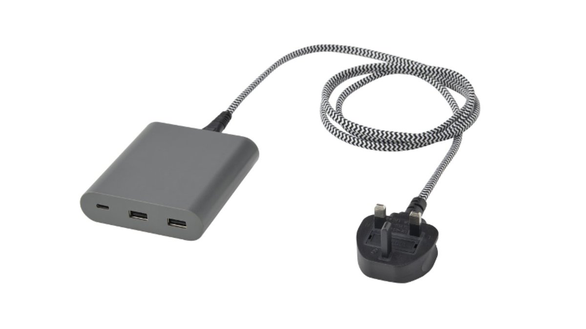 PRODUCT RECALL: IKEA is recalling the ÅSKSTORM 40W USB charger, dark grey (Article: 6046119750461193) due to a safety concern. Customers are asked to stop using it &amp; return it to any store for a refund. Receipt not required
bit.ly/48omC49