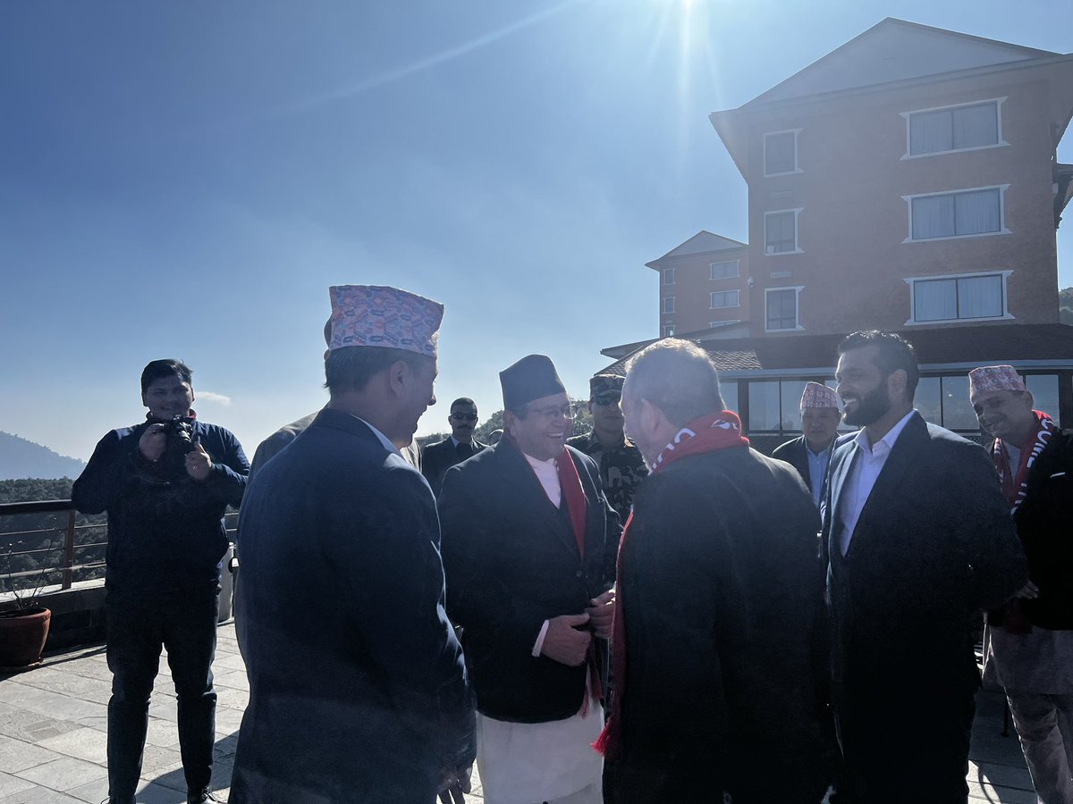 Today we met the Speaker of the House and heard about the embedding of their democracy since the foundation of their Constitution in 2015. They have over 33% female representation in Parliament.  We also discussed safeguarding our democracies in the face of the threat of deep