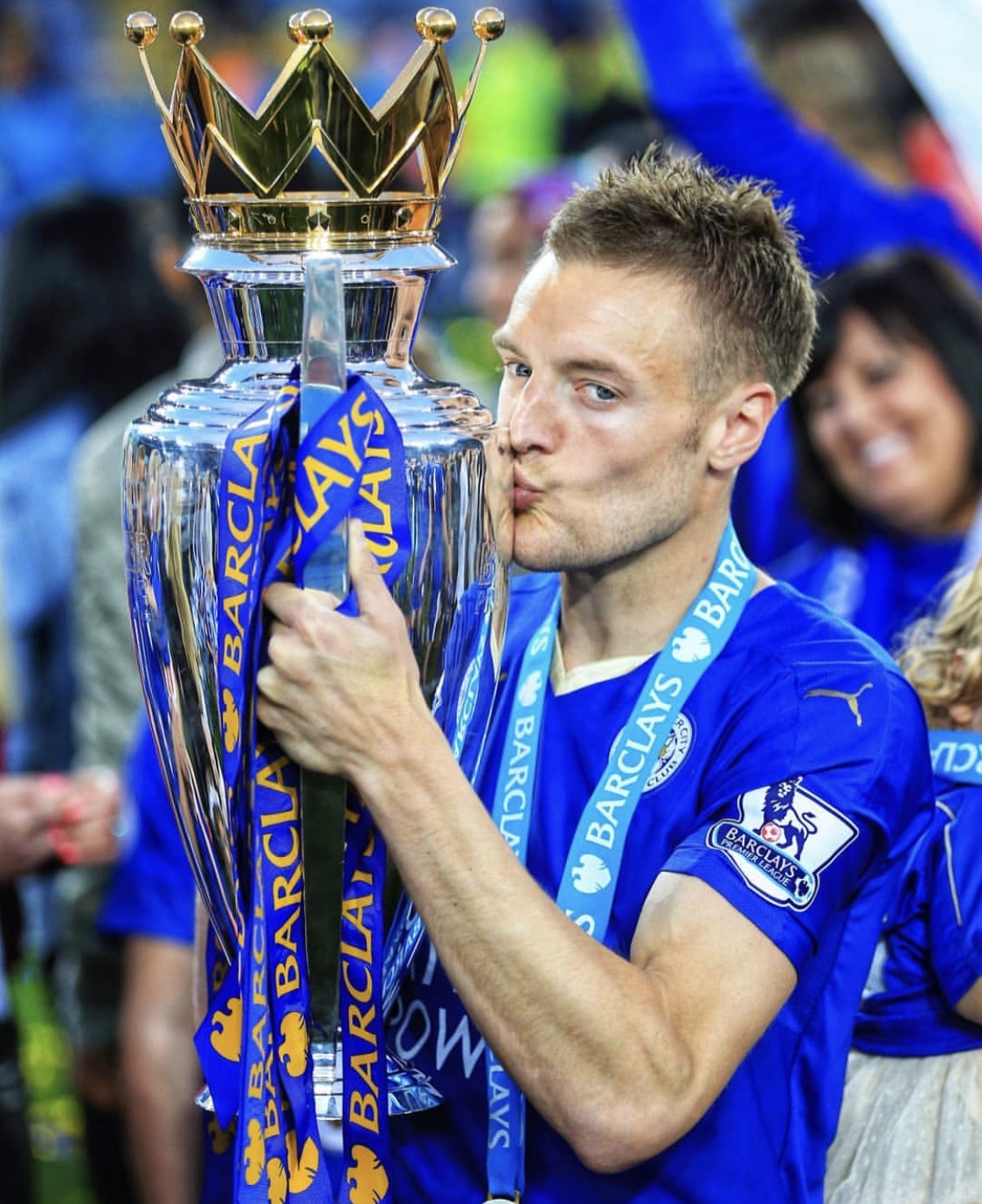 Football Tweet ⚽ على X: "From the 8th division for Stocksbridge Park Steels, to a Premier League and FA Cup winner with Leicester. Happy birthday to Jamie Vardy, his journey is an