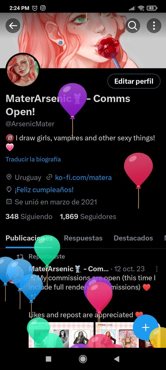 MaterArsenic🐀 - Comms Open! tweet media